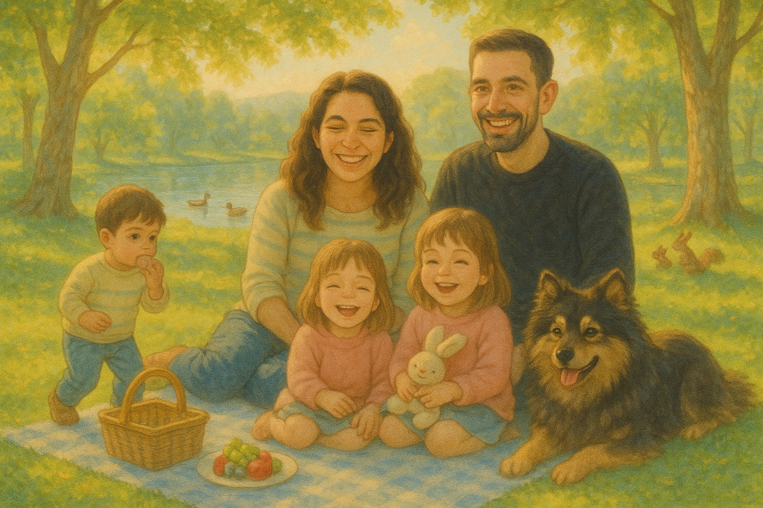 Galo Family Portrait